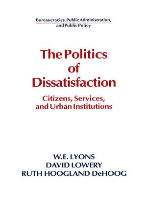 cover image of The Politics of Dissatisfaction